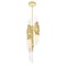 Cwi Lighting Croissant 6 Light Pendant With Satin Gold Finish 1269P7-6-602 - alternate 5